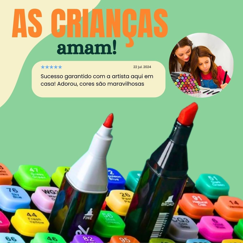 Acessórios e apoio de canetas